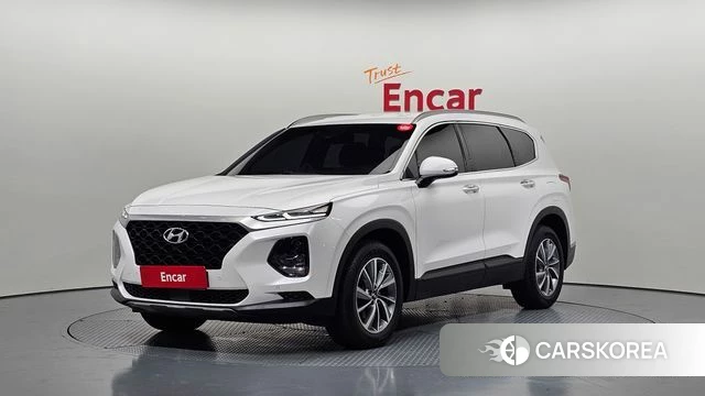 Hyundai Santa Fe TM 2018 Белый из Кореи