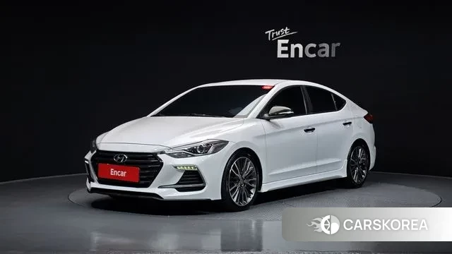 Hyundai Avante AD 2018 Белый из Кореи