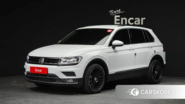 Volkswagen Tiguan second Generation 2018 Белый из Кореи