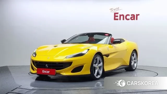 Ferrari Portofino 2020 Желтый из Кореи