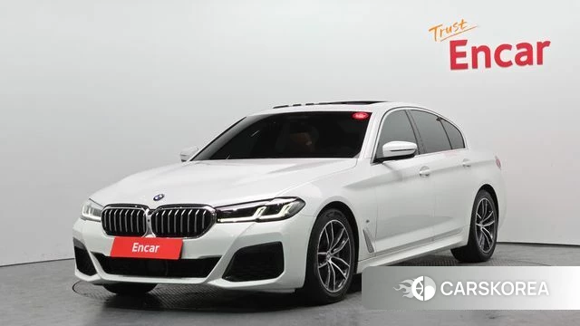 BMW 5 Series (G30) 2021 Белый из Кореи