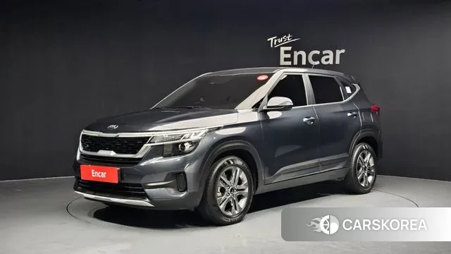 Kia Seltos 2021 Серый из Кореи