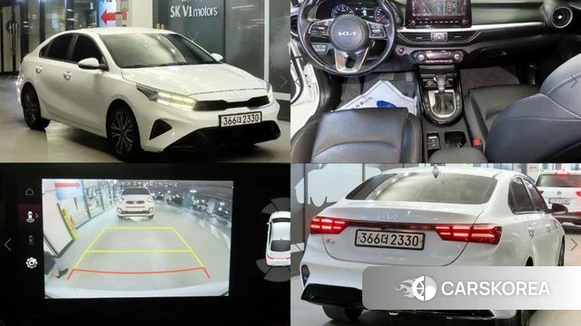 Kia The New K3 2nd generation 2021 Белый из Кореи