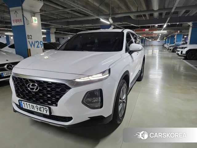 Hyundai Santa Fe TM 2019 Белый из Кореи