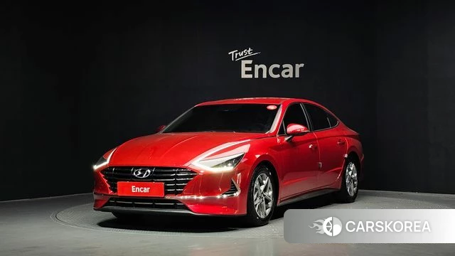 Hyundai Sonata (DN8) 2019 Красный из Кореи