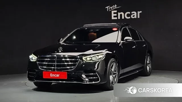 Mercedes-Benz S-Class W223 2023 Черный из Кореи