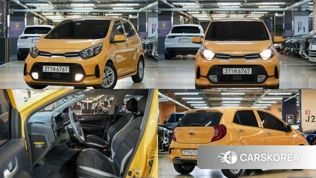Kia Morning Urban (JA) 2023 Желтый из Кореи