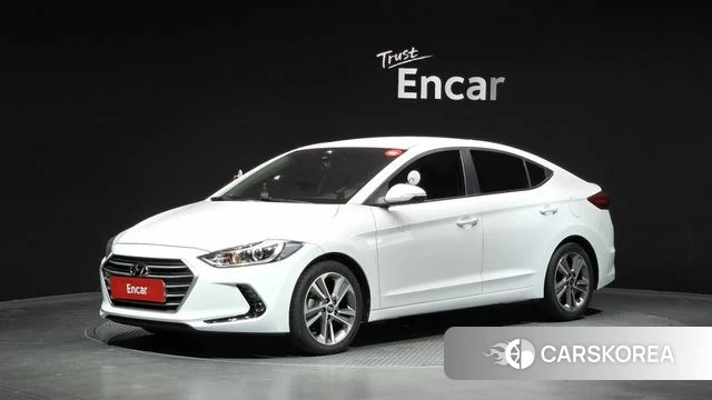 Hyundai Avante AD 2018 Белый из Кореи