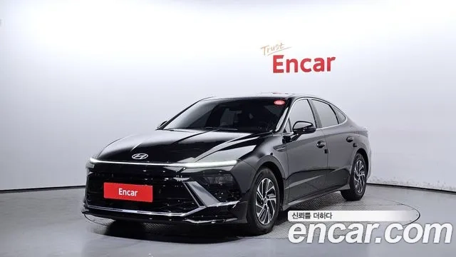 Hyundai Sonata D Edge Hybrid (DN8) 2023 Черный из Кореи