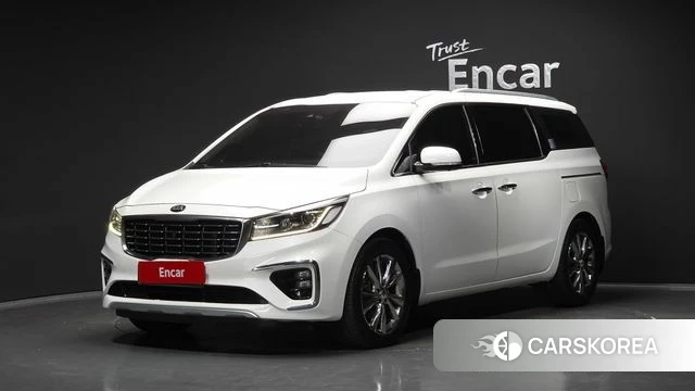Kia The New Carnival 2019 Белый из Кореи