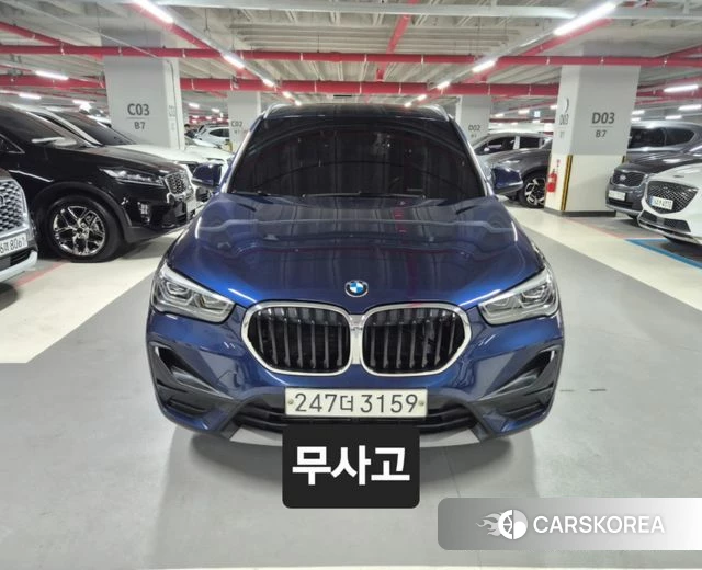 BMW X1 (F48) 2019 Синий из Кореи