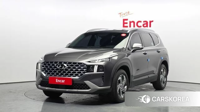 Hyundai The New Santa Fe 2021 Серый из Кореи