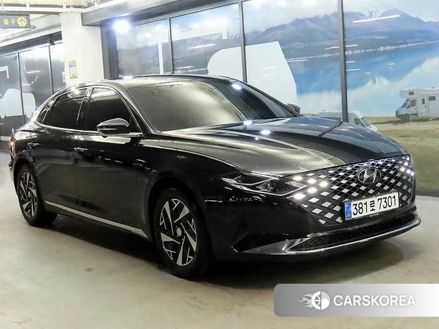 Hyundai The New Grandeur IG Hybrid 2022 Серый из Кореи