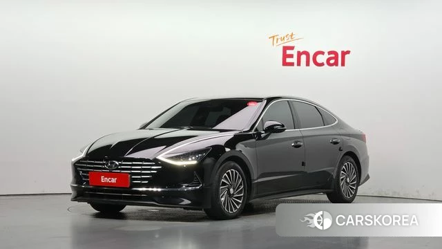 Hyundai Sonata Hybrid (DN8) 2023 Черный из Кореи