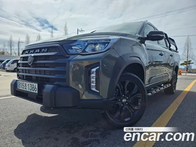 Ssangyong The New Rexton Sports Cannes 2022 Темно-зеленый из Кореи