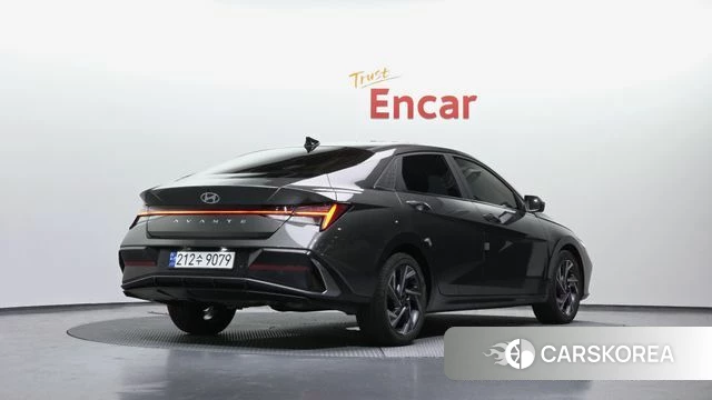 Hyundai The New Avante (CN7) 2023 Серый из Кореи