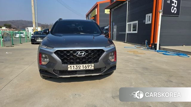 Hyundai Santa Fe TM 2018 Серый из Кореи