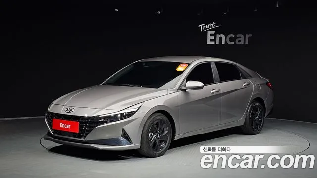 Hyundai Avante (CN7) 2020 Серебристо-серый из Кореи