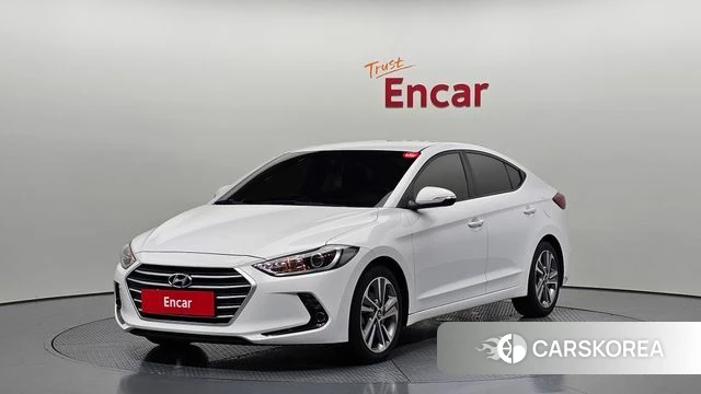 Hyundai Avante AD 2018 Белый из Кореи
