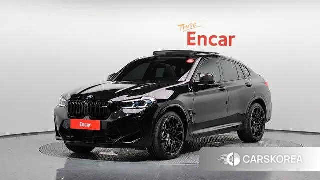 BMW X4M (G02) 2023 Черный из Кореи
