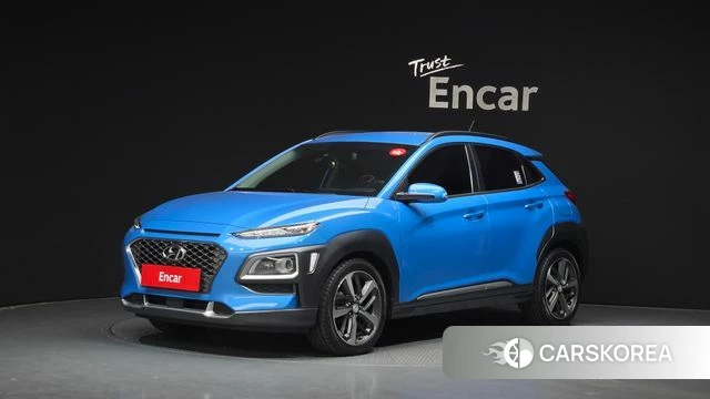 Hyundai Kona 2018 Синий из Кореи