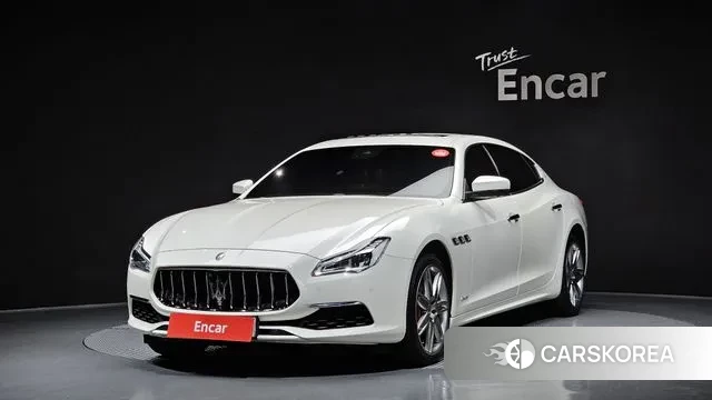 Maserati Quattroporte 2019 Белый из Кореи