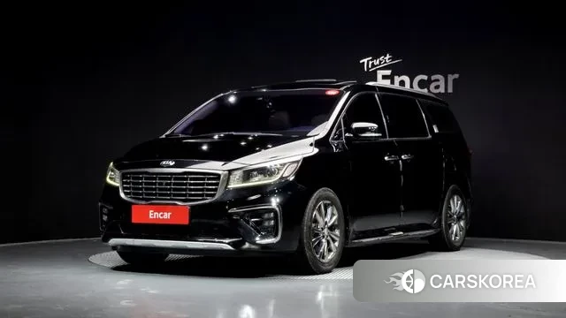 Kia The New Carnival 2018 Черный из Кореи