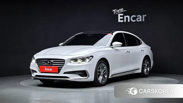 Hyundai Grandeur IG 2018 Белый из Кореи