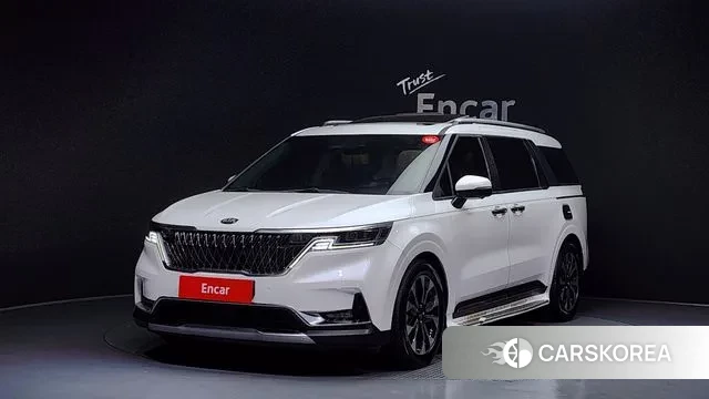 Kia Carnival 4th generation 2021 Белый из Кореи