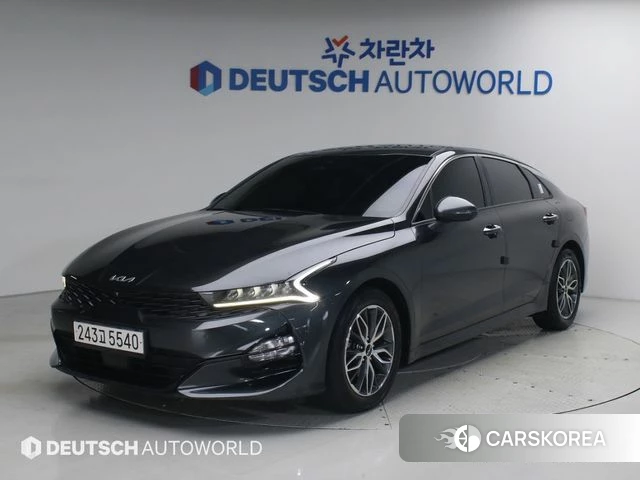Kia K5 3rd generation 2022 Серый из Кореи