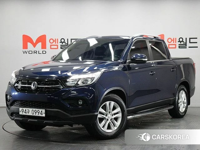 Ssangyong Rexton Sports 2018 Синий из Кореи
