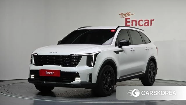 Kia The New Sorento 4th Generation 2024 Белый из Кореи