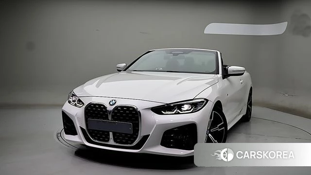 BMW 4 Series (G22) 2021 Белый из Кореи