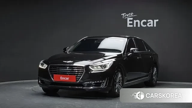 Genesis EQ900 2018 Черный из Кореи