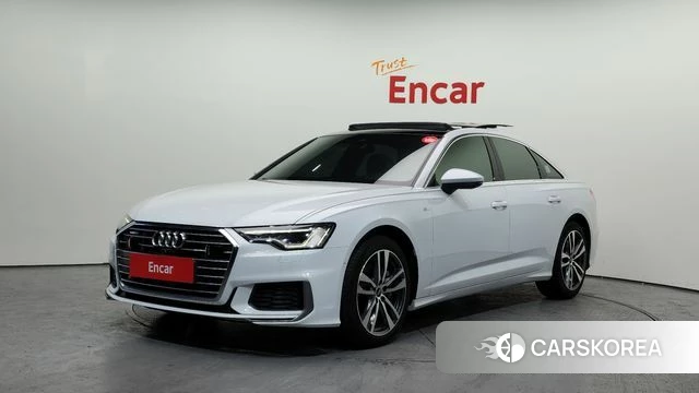 Audi A6 (C8) 2022 Белый из Кореи