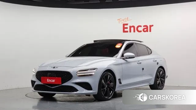 Genesis The New G70 2022 Светло-серебряный цвет из Кореи