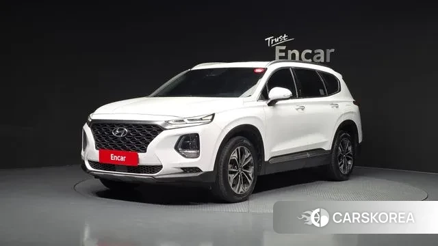 Hyundai Santa Fe TM 2018 Белый из Кореи