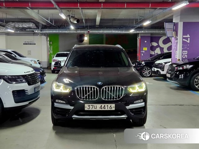 BMW X3 (G01) 2018 Черный из Кореи