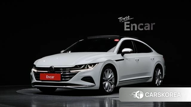 Volkswagen Arteon 2022 Белый из Кореи