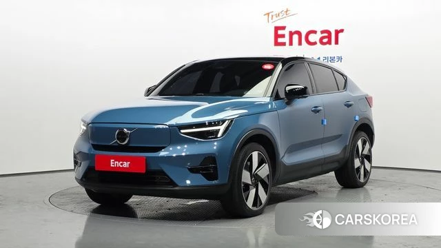 Volvo C40 Richards 2022 Синий из Кореи