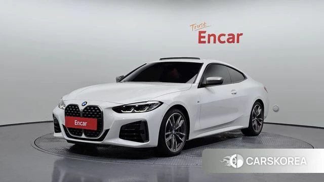 BMW 4 Series (G22) 2022 Белый из Кореи