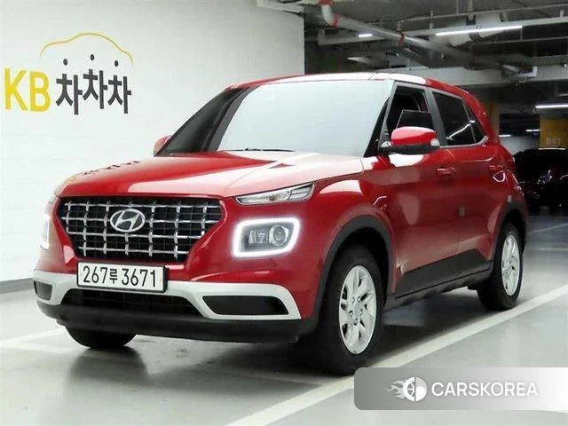 Hyundai Venue 2019 Красный из Кореи