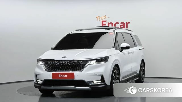 Kia Carnival 4th generation 2021 Белый из Кореи