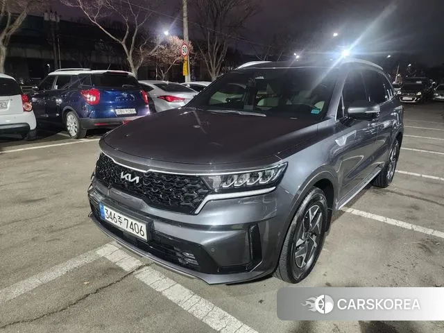Kia Sorento 4th Generation 2021 Серый из Кореи