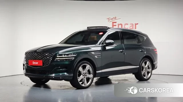 Genesis GV80 2022 Темно-зеленый из Кореи