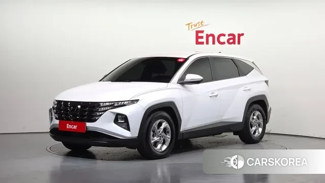 Hyundai Tucson (NX4) 2021 Белый из Кореи