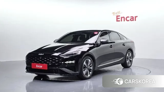 Kia K8 Hybrid 2022 Черный из Кореи