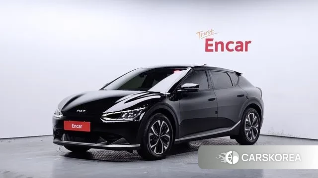 Kia EV6 2022 Черный из Кореи