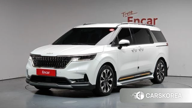 Kia Carnival 4th generation 2021 Белый из Кореи