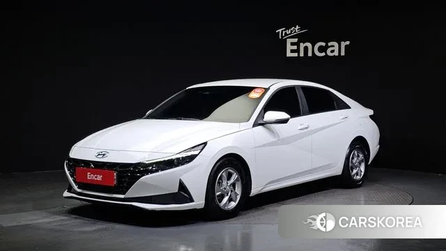 Hyundai Avante (CN7) 2020 Белый из Кореи